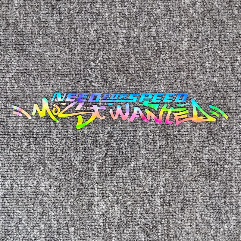 Car Stickers Need For Speed NFS Most Wanted Racing Reflective Decoration For Windshield Trunk Bumper Motorcycles Computer Laptop image 2
