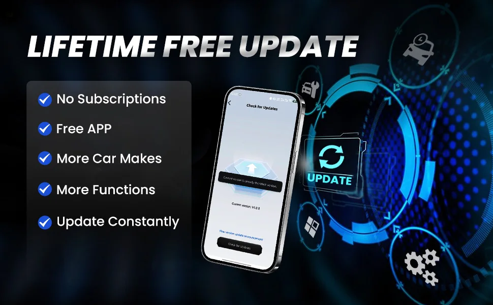THINKCAR VENU i-Pro TPMS-Diagnosetool – Vollständige Aktivierung, Programmierung, Neulernen | 315MHz/433MHz Universal | Reifendrucküberwachungs-Servicetool – Detail 3