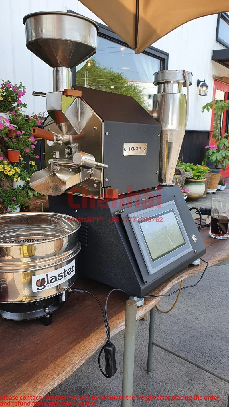 Electric Roasting Machine Coffee Sample Roster Coffee Roaster Air Cleaner 0.5 kg Coffee Sample Roaster For Tostados De Cafe