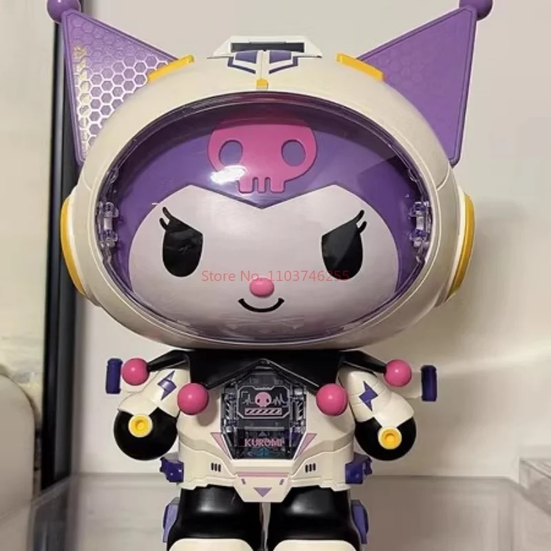 Originele Sanrio Kuromi Navigatie Star Trek Blok Assemblage Speelgoed Voor Meisjes Verjaardagscadeaus