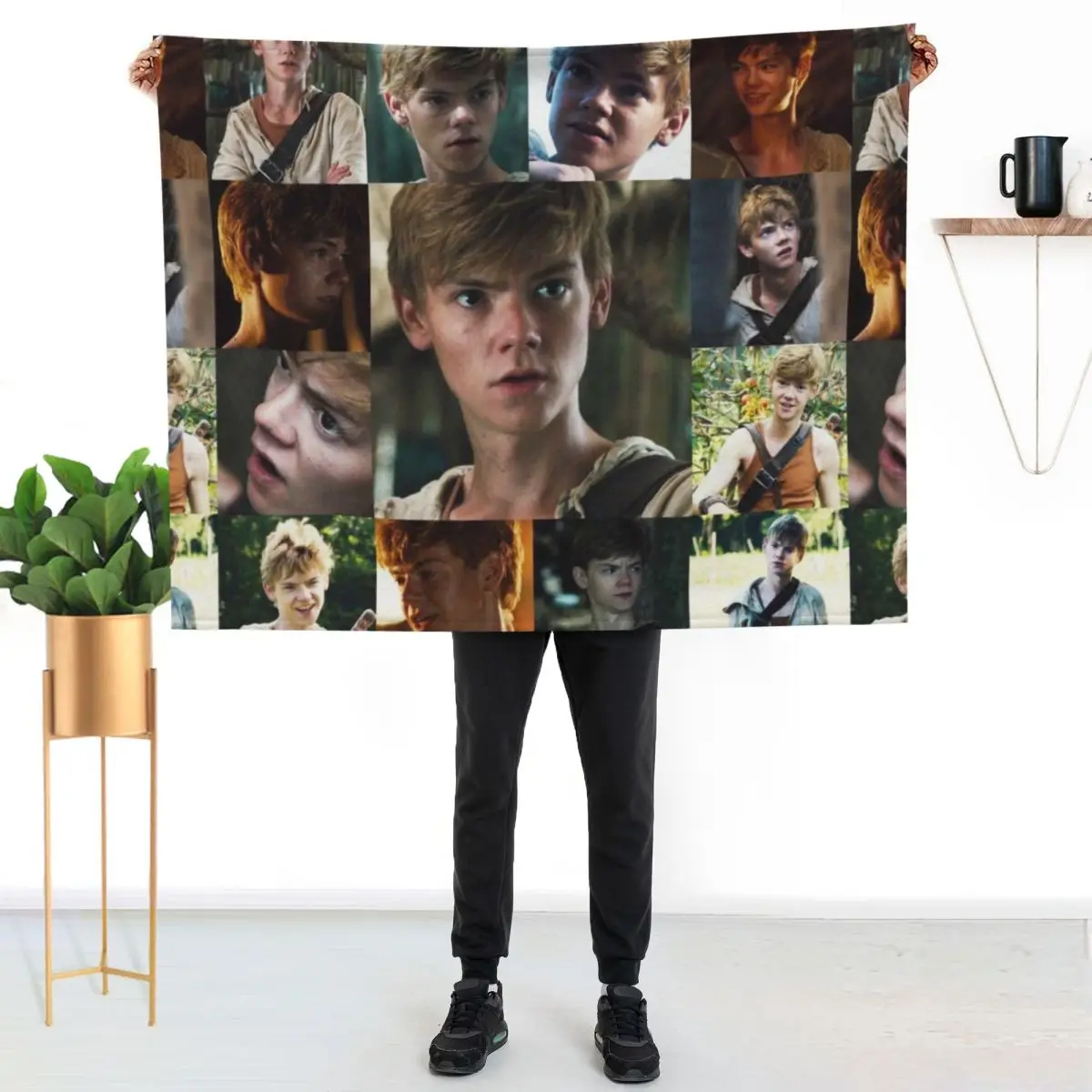 

the maze runner newt blanket Throw Blanket Reusable Durable Soft Blanket for All Seasons
