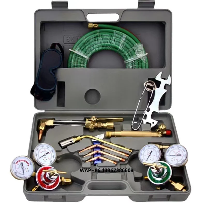 

American Oxygen Welding and Cutting Set South American Welding and Cutting Set Portable Welding and Cutting Set