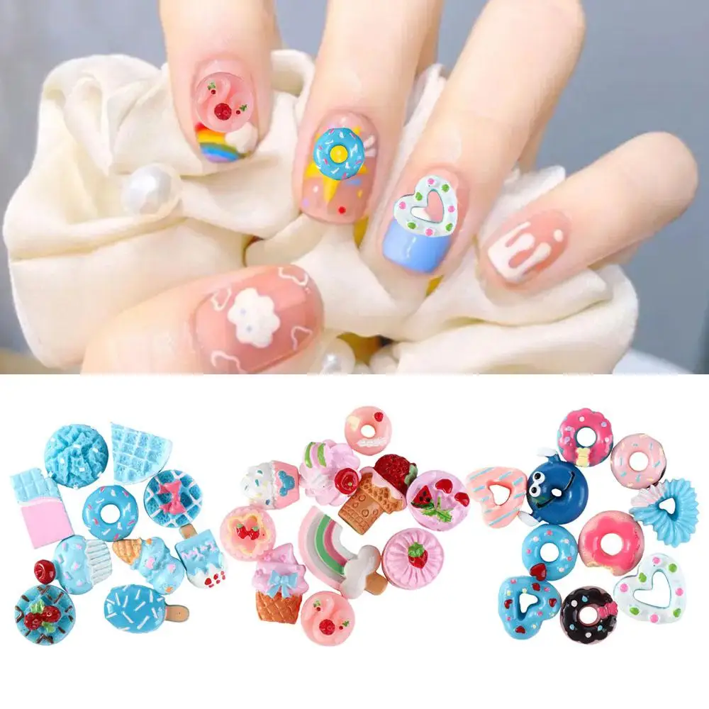 

Decor Jewelry Making Embellishments Handmade Materials Kid Toys 3D Nail Art Decoration Resin Pendant Craft Supplies Nail Charms