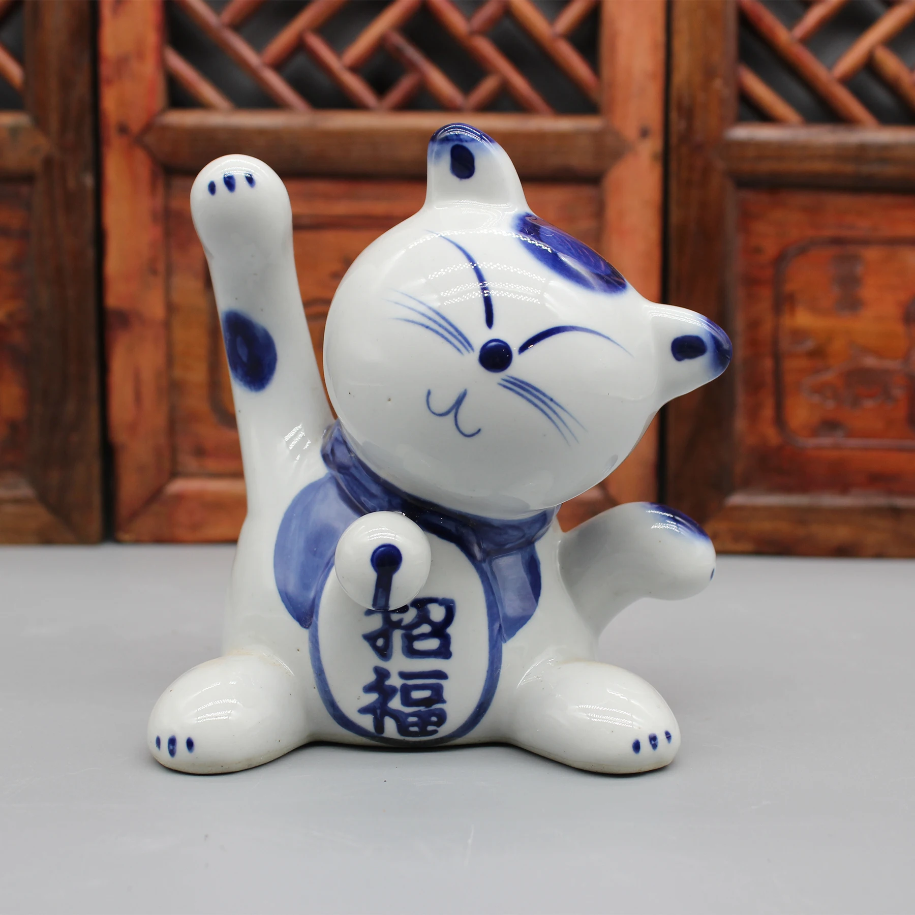 Cat bank, Ceramic cat, Saving pot, Ceramic coin box