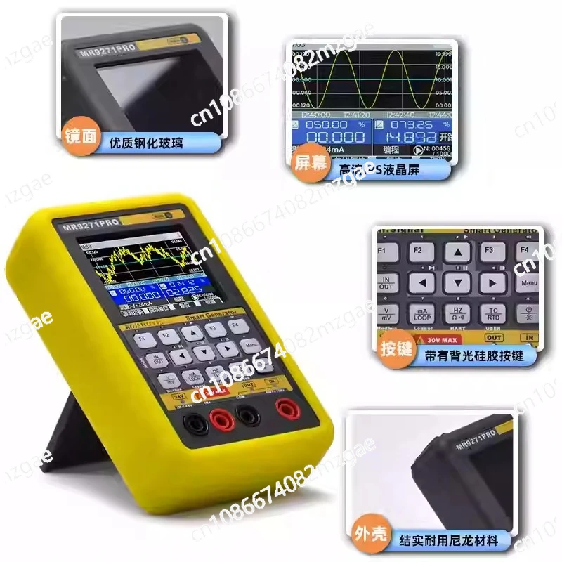 

Многофункциональный генератор сигналов MR9271PRO, коммуникатор HART 4-20 мА, режимы Simplex/Duplex для отладки и калибровки Modbus