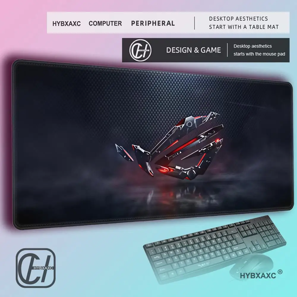 R-ROG-S Gaming Mouse Pad Anti Slip Rubber Edge Locked Thickened Laptop A-ASUS-S Gaming Desk Mat