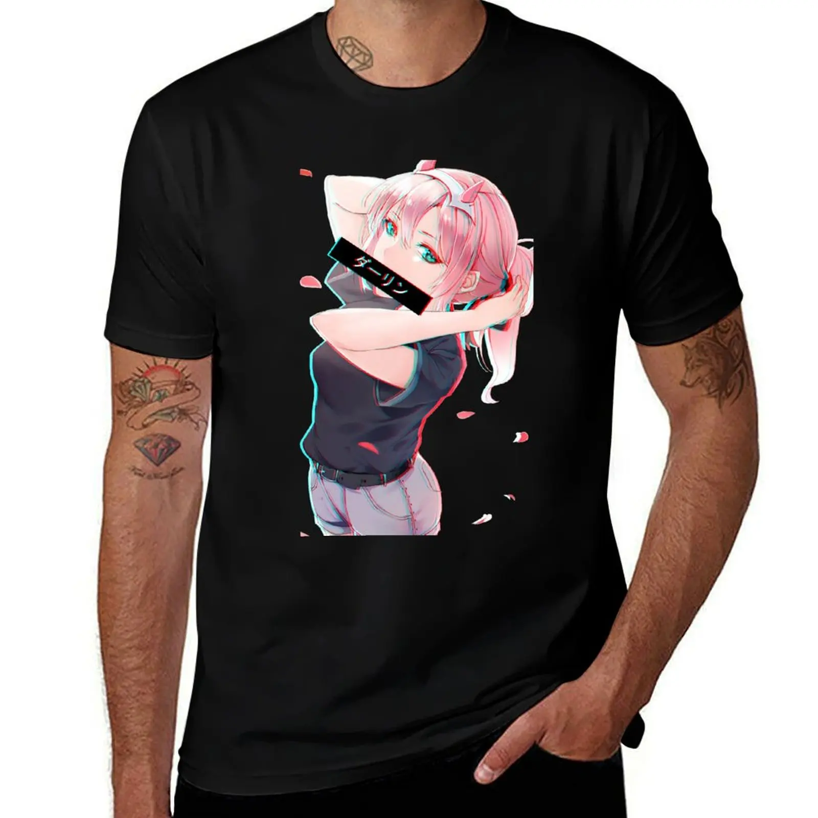 Darling in the FranXX 02 T-Shirt Casual Work Wear T-Shirt