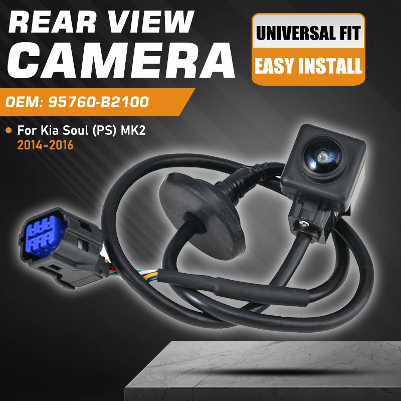 

Car Backup Parking Assist Camera For Kia Soul PS MK2 2014 2015 2016 Reverse Rear View Camera 95760-B2000 95760-B2010 95760-B2100