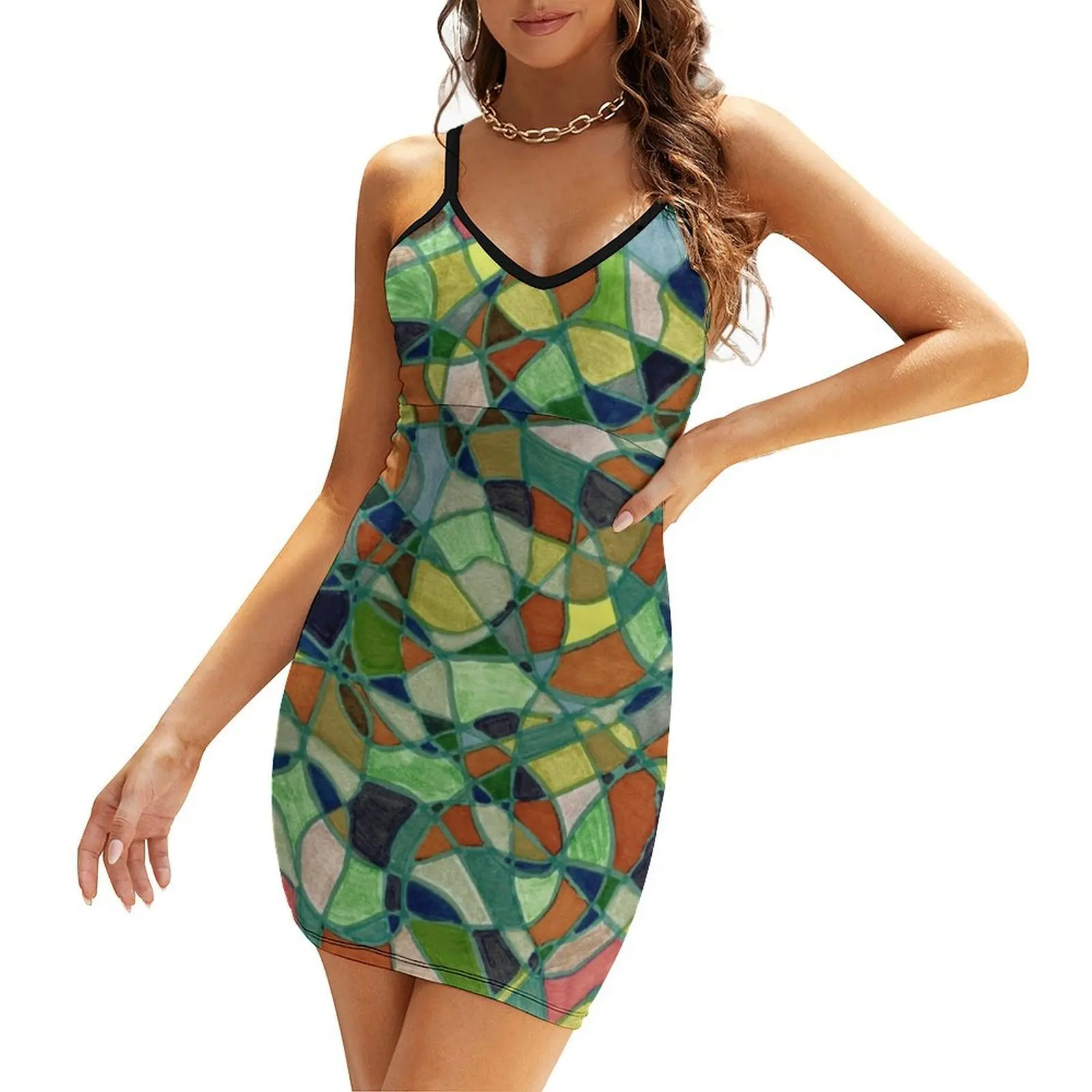 

Green Nurture Sling Dress dress for women dress summer dresses for women 2025 dresses ladies 2025 summer