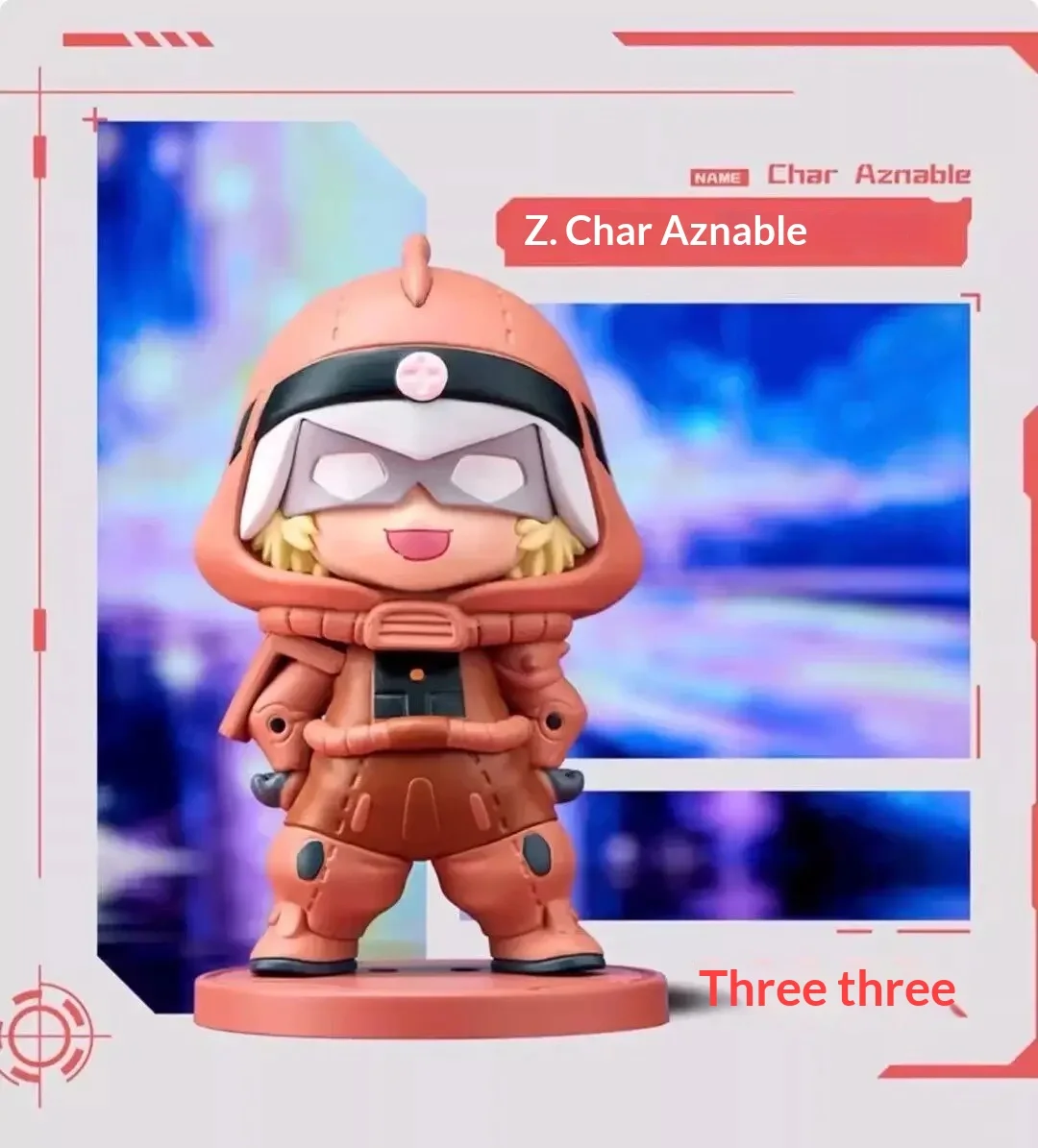 Authentische Bandai BNFIGURE Q Pajama Mobile Suit Gundam Universal Century Blind Box, zweite Sammlerfigur, Anime-Figur, Dekoration, Spielzeug, Geschenk. – Detail 6
