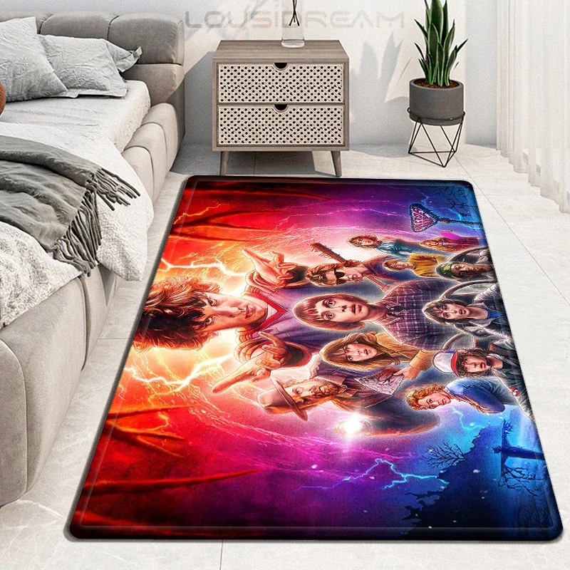 USA TV Stranger Things Terror Carpet Kitchen Mat Entrance Doormat Bedroom Floor Decoration Living Room Bathroom Anti-slip Rugs