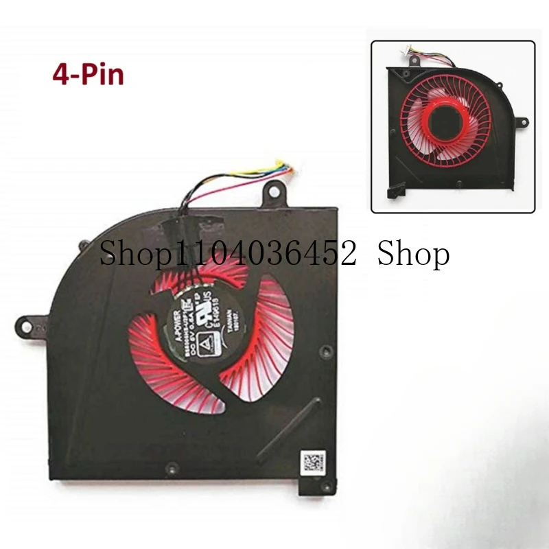 For MSI Gs73 7re-003ca Gs73vr 7rg-036ca Gs73vr 6rf-005ca Gs73vr 7rf-232ca CPU Fan