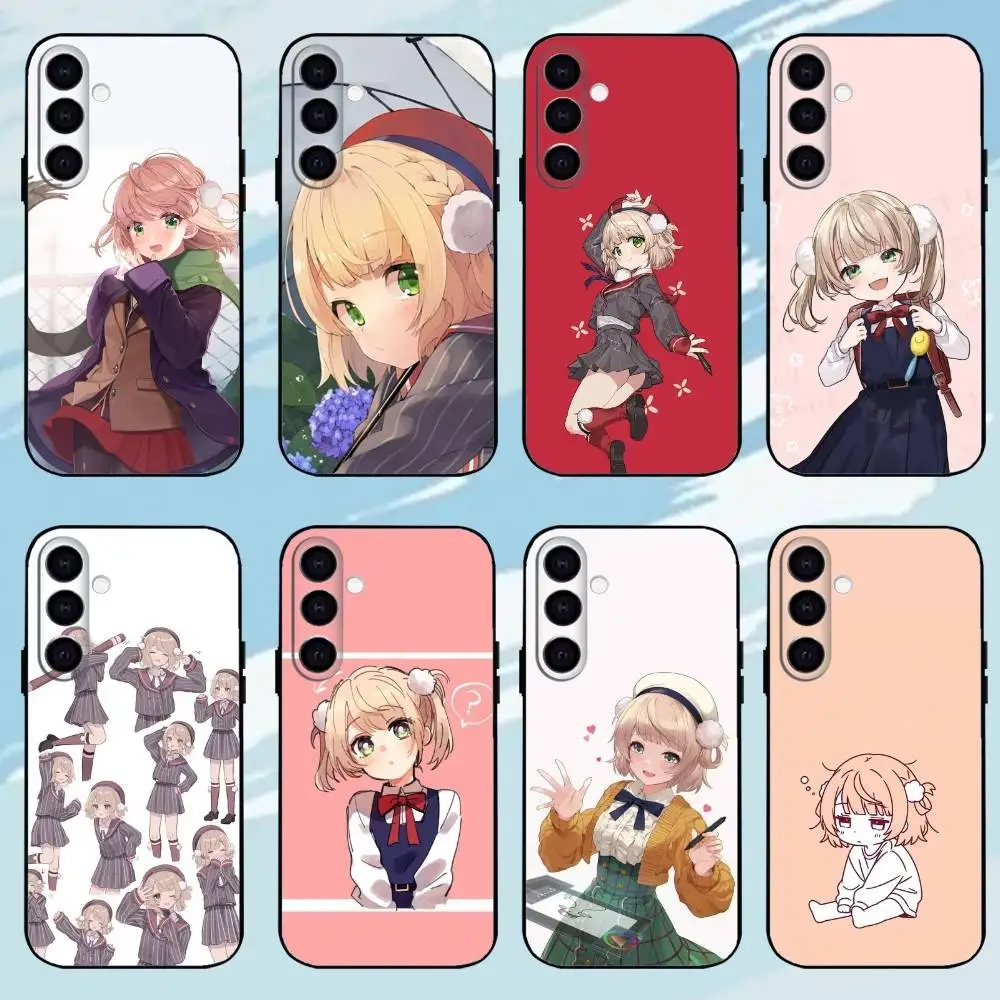 

U-Ui Shigure Black Shell Phone Case For Samsung Galaxy A73,A72,A71,A70,A53,A52,A51,Others Soft Black Shell