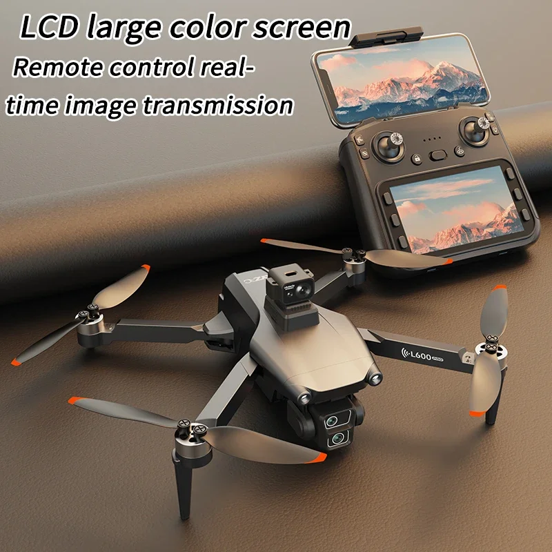 

2025 L600-1 PRO GPS 5G 4K wide-angle 4.5-inch LCD large color screen laser obstacle avoidance mini drone met camera profesional