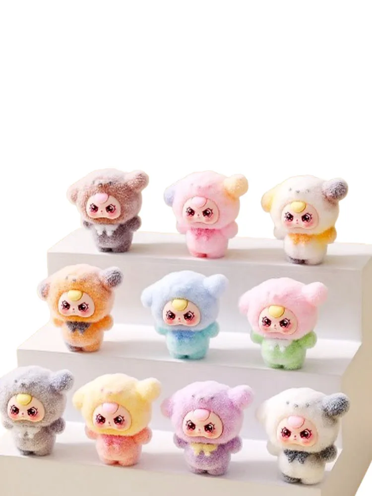 

10pcs-New Mini Cartoon Baby Three-Year-Old Series Cute Ball Toy Desk Decorative Item for Office Use