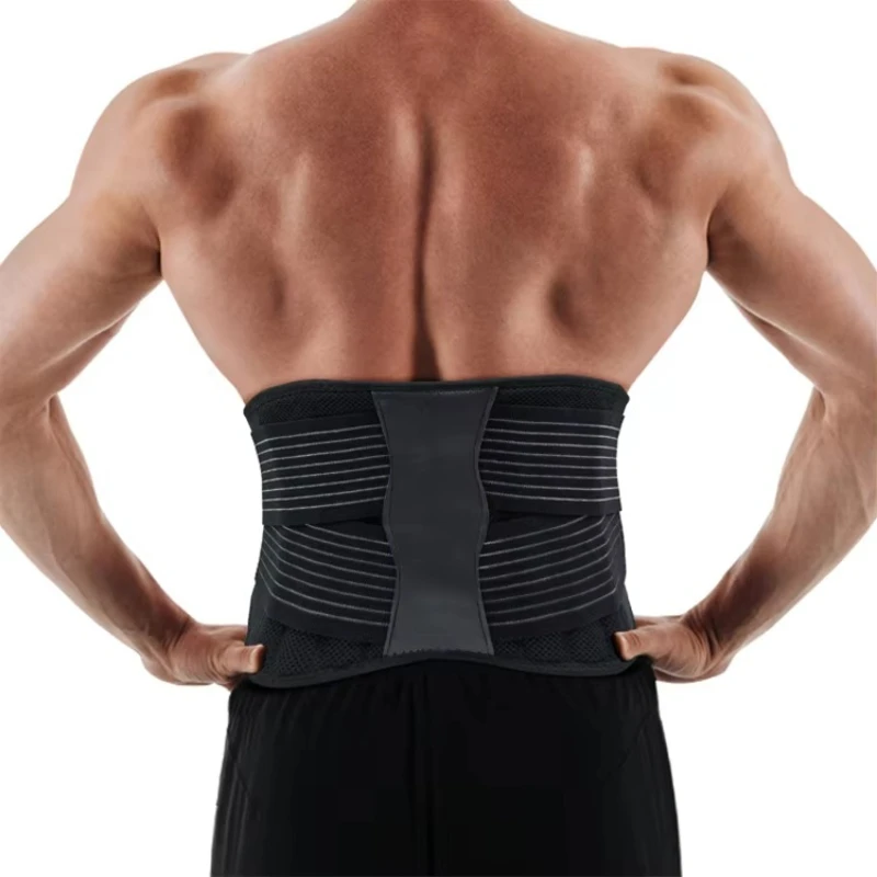Waist Support Elastic Breathable Polyester Cotton Strap Stabilizer Strap Sports Waist Support