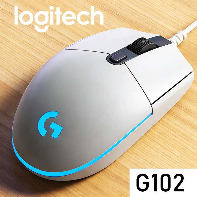 

Двухрежимная проводная игровая мышь LogitechG102, легкая, без задержки, полностью оборудованная сверхстабильным выходом для интенсивных бит