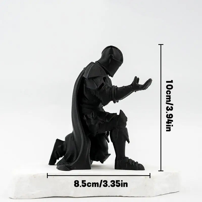Knight Pen Holder Resin Medieval Armor Desk Organizer Art Supplies For Office Home Decor Arte Pinceles Para Pintar Storage Stand view 6