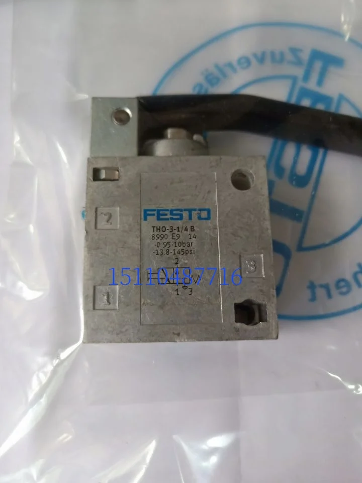 Authentic Festo FESTO Mechanical Valve Manual Valve THO-3-1/4-B 8990 In Stock