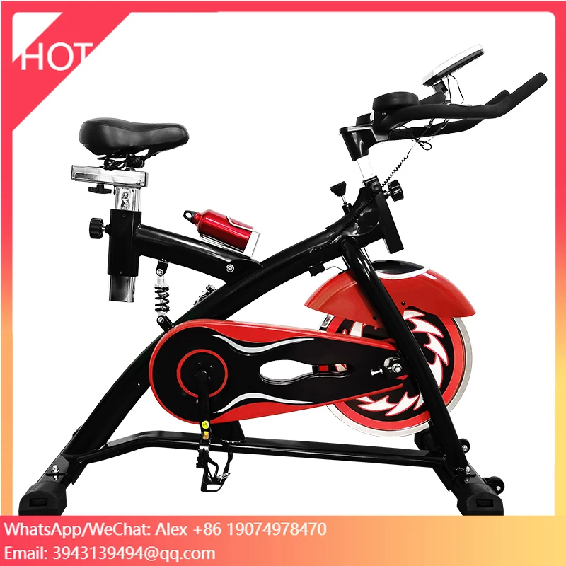 

Hot Sale Indoor Gym Cycle Exercise Bike Steel Material Magnetic Brake System Home Body Building Direct Factory Spinning Bike