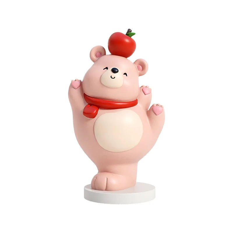 

Mengmeng cartoon bear desktop ornaments, bedside bedroom, living room entry, wine cabinet entrance decorations, birthday gifts