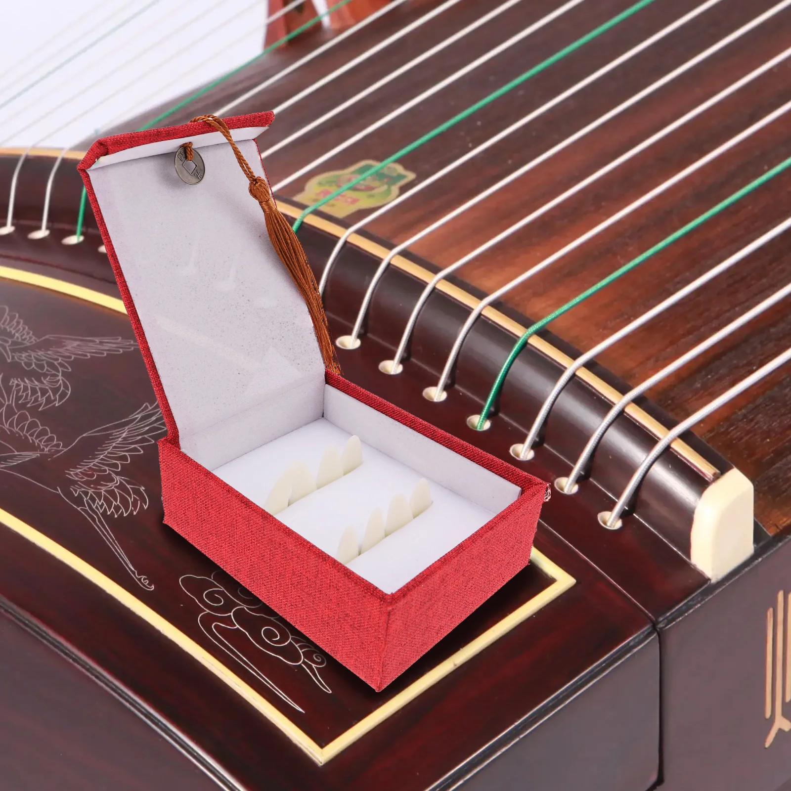 

Nails Guzheng Practice Musical Instrument Manicure Nylon Wear-resistant Material