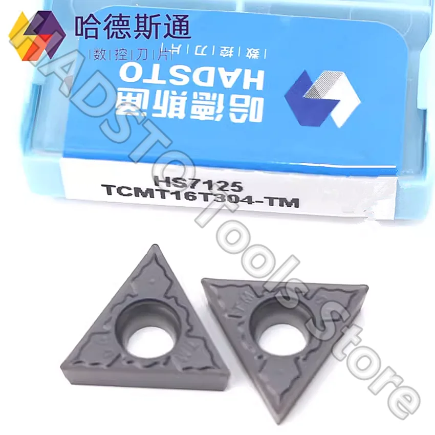 

TCMT16T304-TM HS7125 TCMT16T304-TM TCMT16T304 HADSTO CNC carbide inserts Turning inserts For Steel, Stainless steel, Cast iron