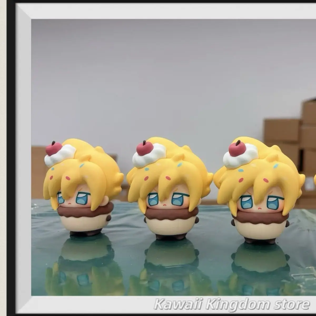 Cloud Strife Anime Cosplay Kit per garage in resina PVC Figurina di cartone animato Modello da tavolo Ornamento Giocattolo regalo 5 cm