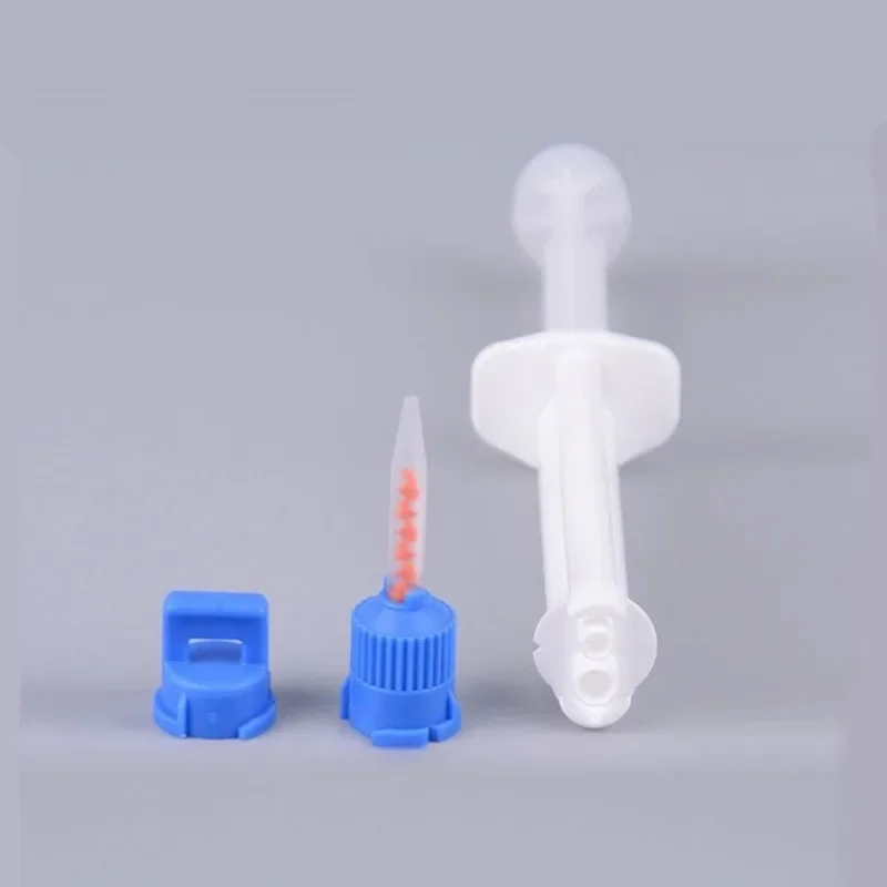 Oral Double Barrel Syringe Gel 2.5ml/5ml Dental Tooth Whitening Mixing Head Tooth Beauty Whitening Gel Dental Materials