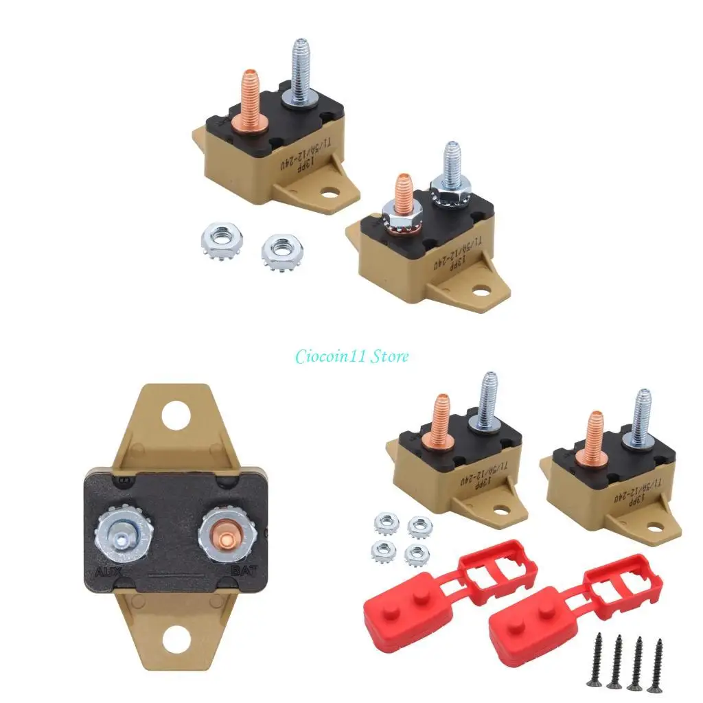 

Y1UB Auto Resetting Overcurrent Breakers 5A With Fixed Mounting Wing