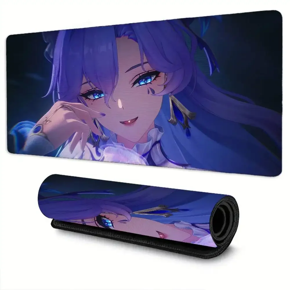 

Cantarella Game W-Wuthering Waves Mousepad Non-slip Suitable For Office Computers Laptops E-sports Game Desk Mats XXL Keyboard