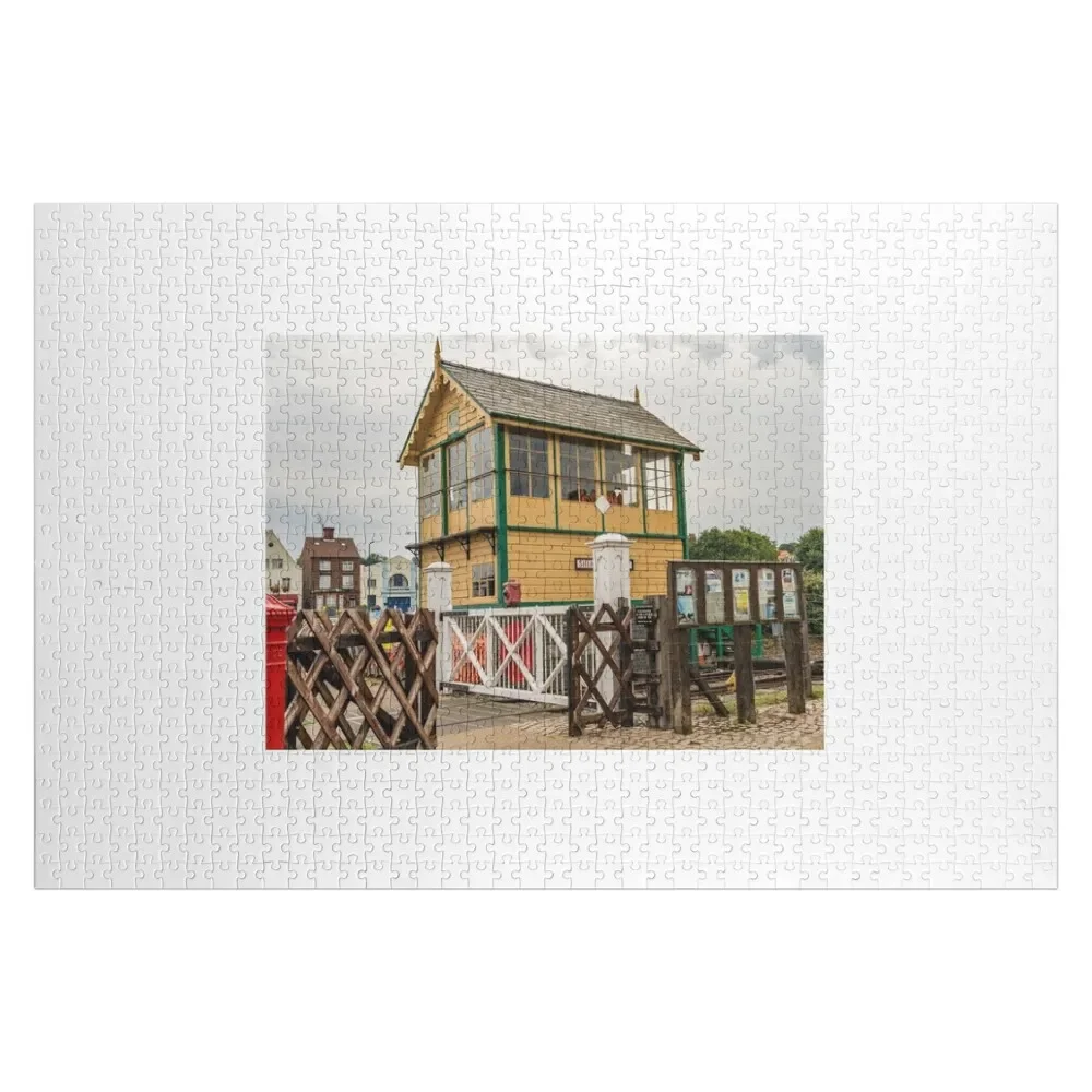 

Sheringham Signal House, Bittern Line, Norfolk Jigsaw Puzzle Toddler Toys Custom Wooden Gift Photo Personalized Gifts Puzzle