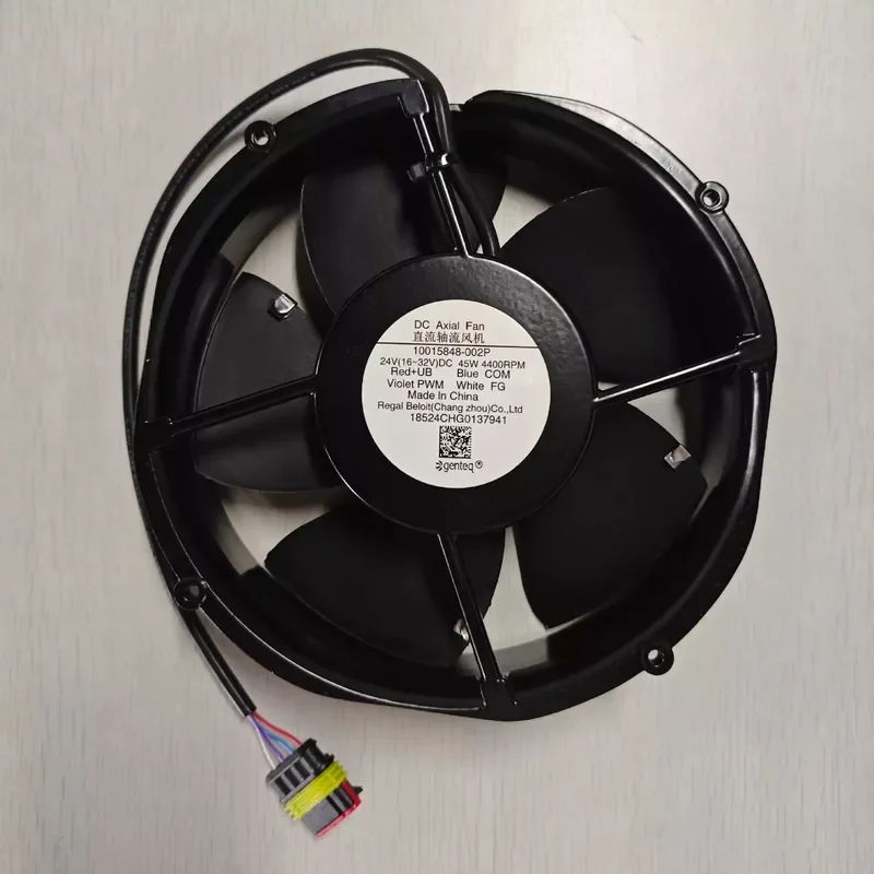 For RTX2000 Truck 24V Parking Inverter Air Conditioner Turbine Centrifugal Fan Domeida Electronic Cooling Fan