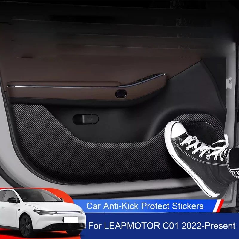 

Для LEAPMOTOR C01 2022-настоящее время автомобиля, передняя стойка, дверь, защита от ударов, багажник, защита от грязи, царапин, аксессуары для интерьера