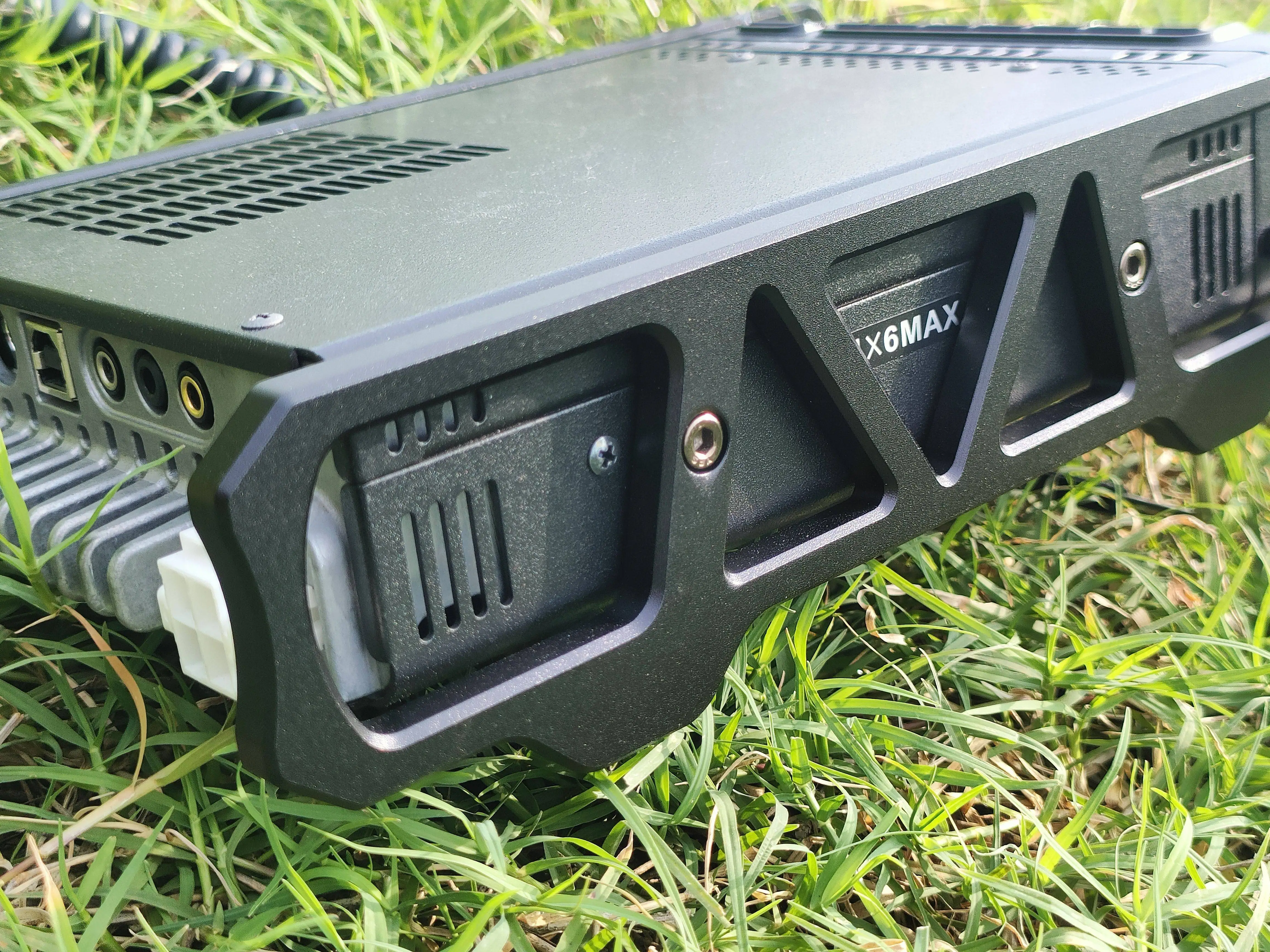 ME07 CNC Aluminum Alloy Side Plate Shield Case Handle Carry Protector for YAESU FT-891 Radio Equipment
