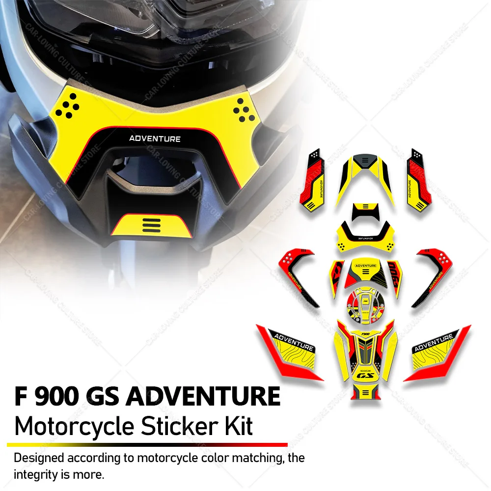 

For F 900 GS Adventure Motorcycle Accessories 3D Gel Tank pad Protector Decal Stickers Kit 3D Epoxy Resin Waterproof Sticker