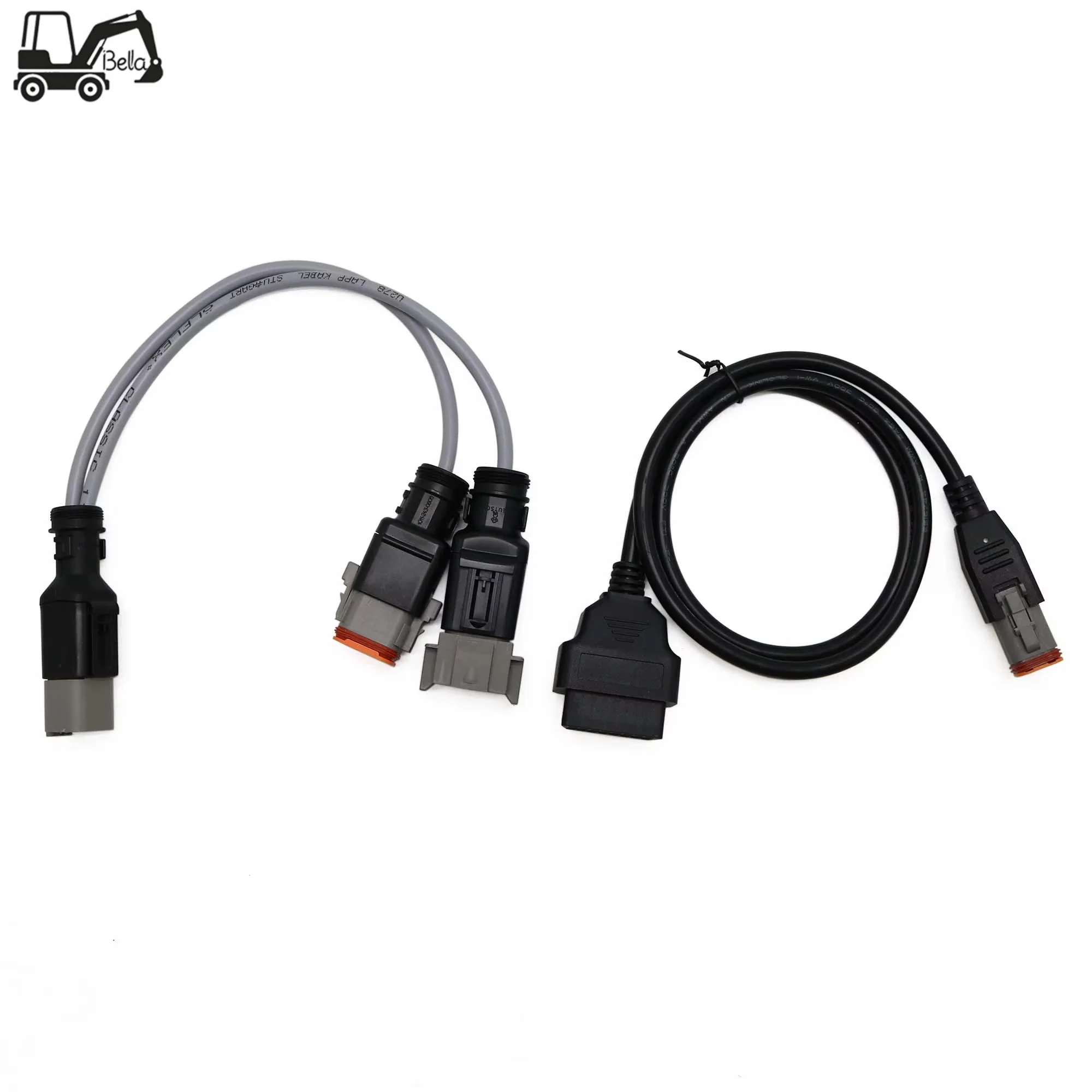 Brand New For VOCOM generator Set Diagnostic Connection Wire Harness 6+8 Pin Cbles For Volvo Penta Industrial Generator Engine