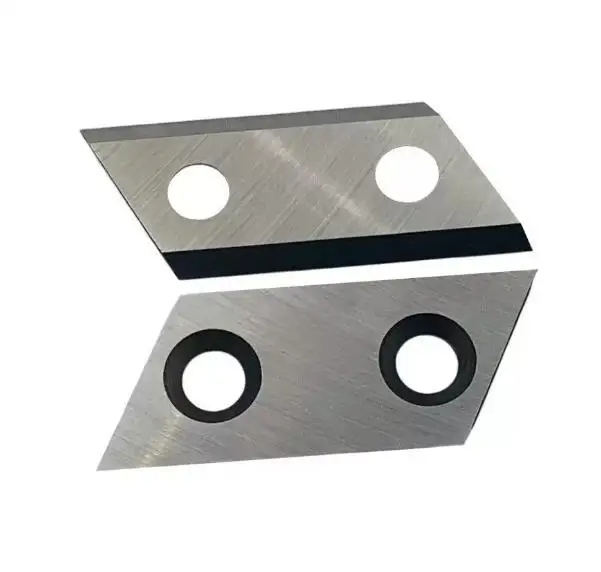 2pcs Garden Shredder Blade Chipper Knife with Screws Fit Eco ES1600 McCulloch MCS2001 Einhell BG-KS 2040 Sturm Wolf ROK