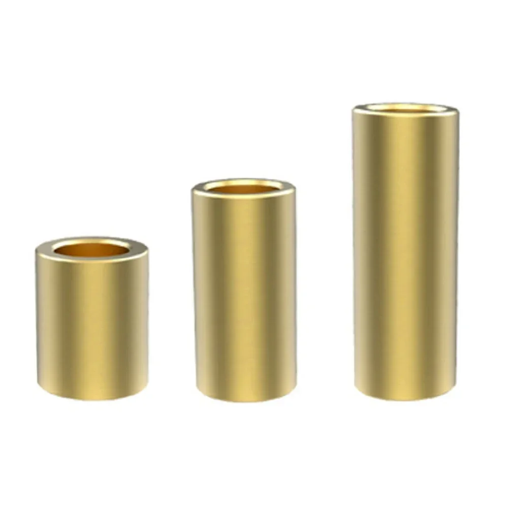 

6PCS Brass Sleeve Self Lubricating Bore 8mm Copper Sleeve Bearings Bushing for 3D Printer Slider Accessories