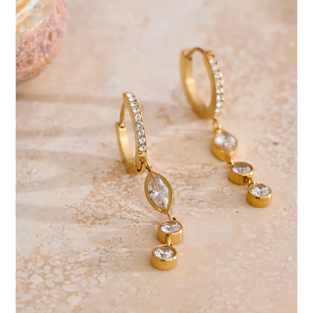 Thumbnail 3 - #22 Latest Dangle Chain Earrings Offers