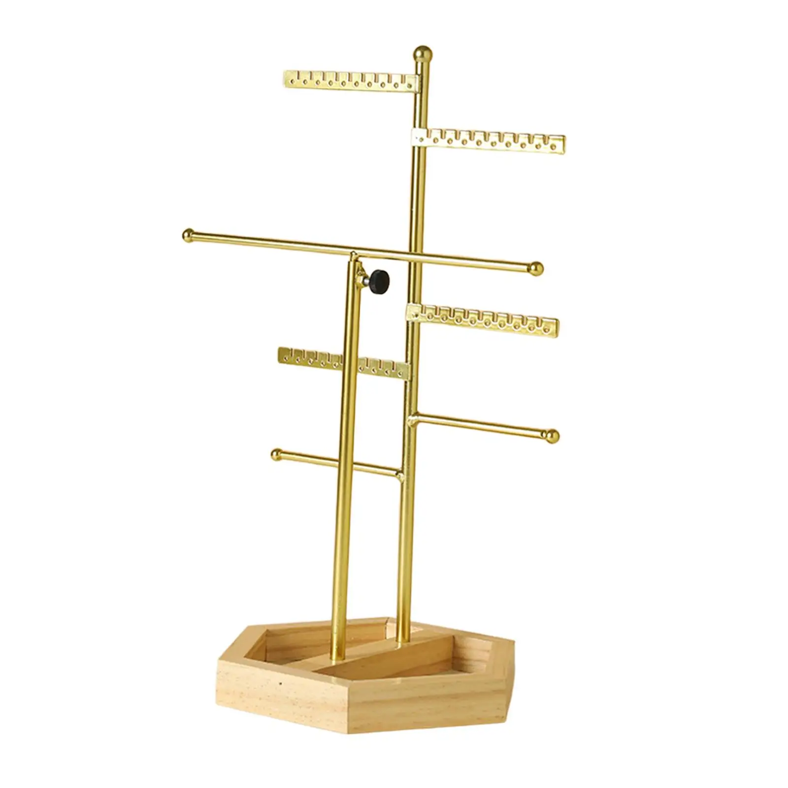 منظم المجوهرات حامل القلادة العملي للأساور والقلائد والخواتم