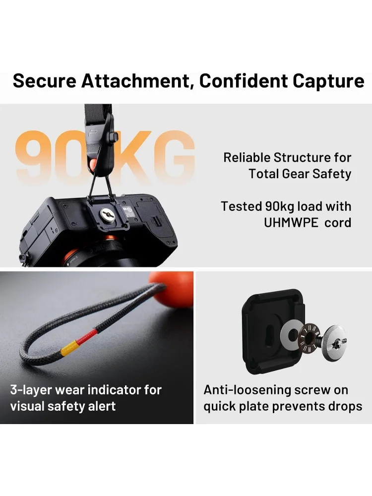 PGYTECH Dual Camera Harness for 3 Camera DSLR/SLR/Binocular for Women
