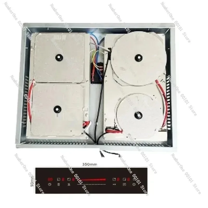 Built in Induction Cooktop Hidden Magnetic Under Granite Ceramic Stove Hob Stovetop Commercial Induction Cooker