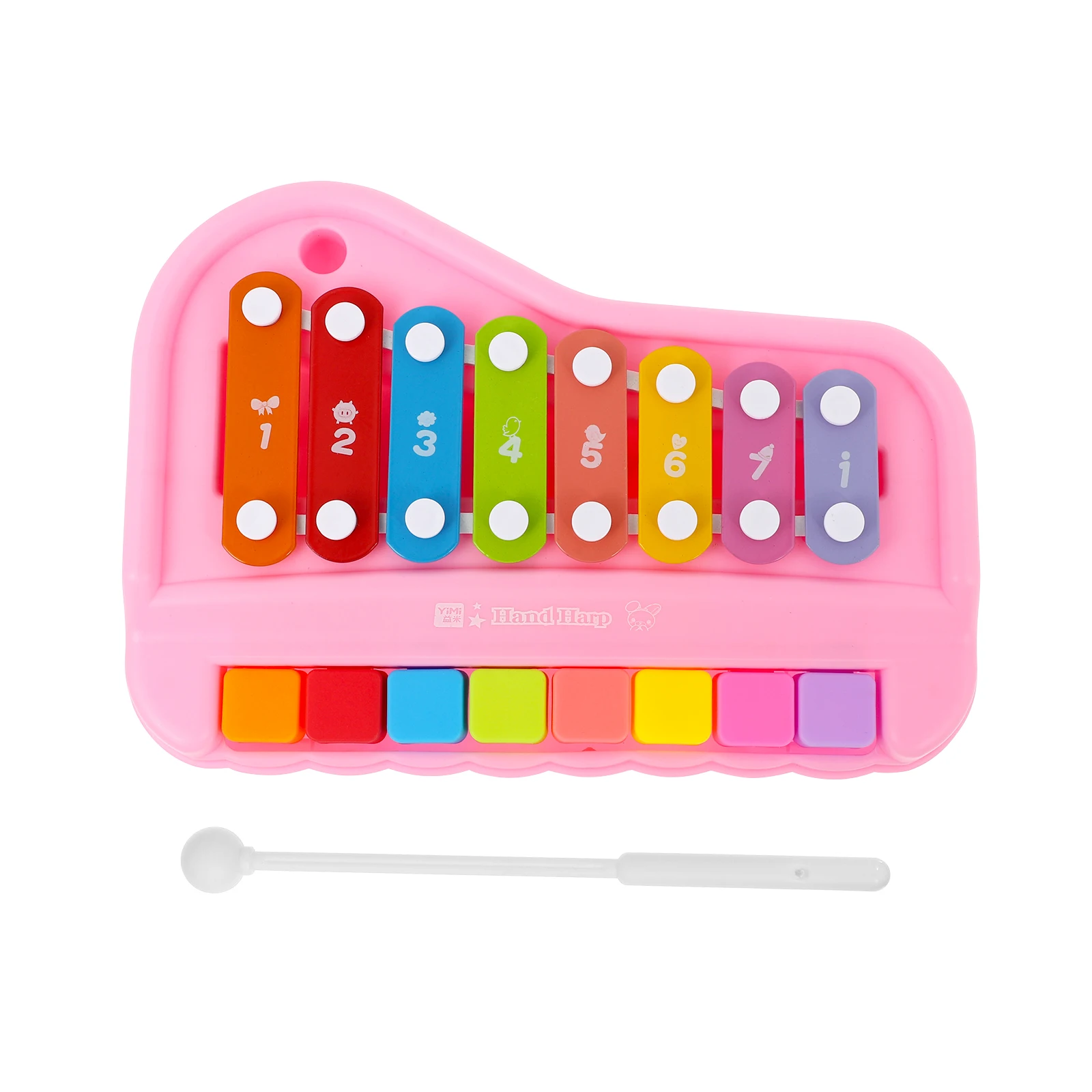 

Colorful Children Percussion Toy Portable Kid Piano Musical Instruments Educational Fun