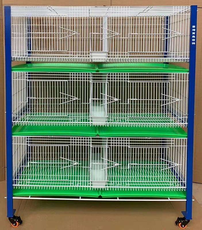 Good Design Pigeon Show Cage Taiwan Cage for Loft Racing Pigeons Metal Construction