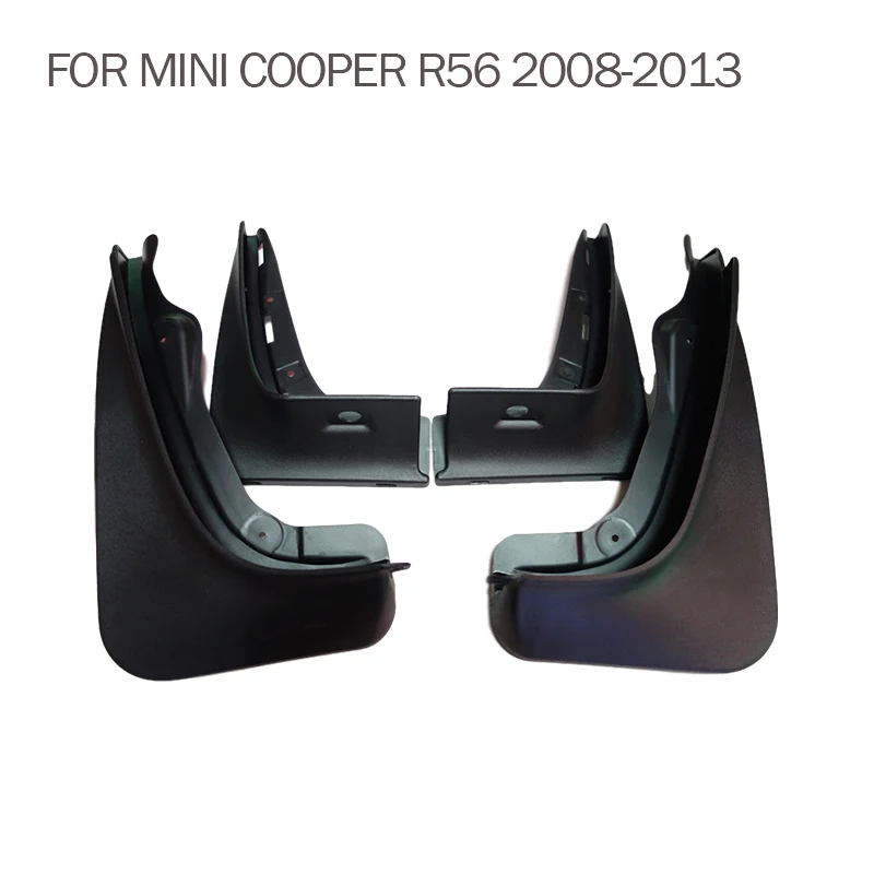 For Mini Cooper R56 2008 2009 2010 2011 2012 2013 coopers Mud Flap Splash Guard Mudguard Fender Mud Flaps Accessories 4pcs