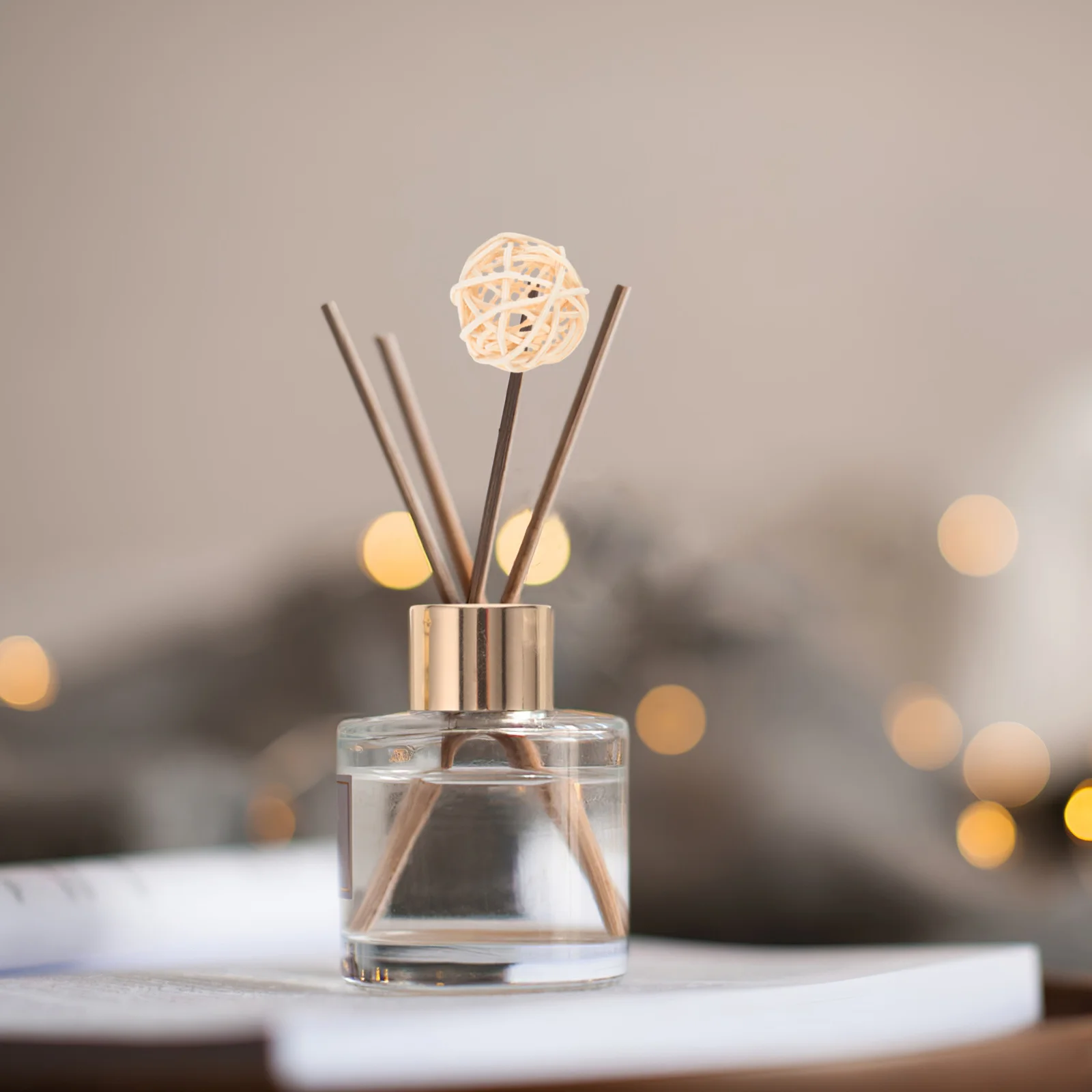 ريفي كرات الكرمة الخشبية 30 قطعة الروائح كرة من السلال ديكور لعيد الميلاد المنزل حفلة الخوص الحلي هدايا الحرفية الطبيعية #2