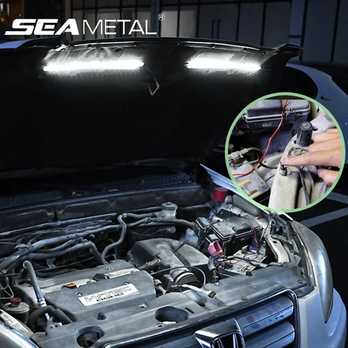 자동차 트럭 사인 윈도우 광고 디자인 LED 모듈, COB 2W 6LED, IP67 방수 주입 렌즈, 20 개, 12V, 24V