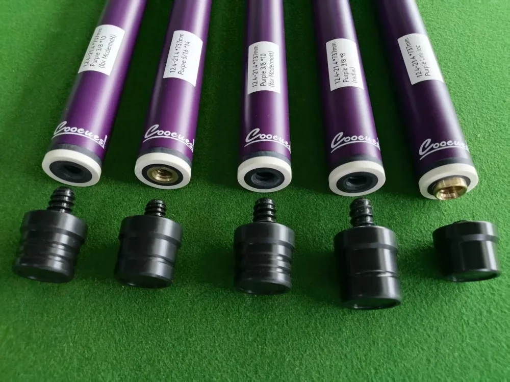 High Quality Low Deflection COOCUES 12.4mm Pearl Purple Matte
