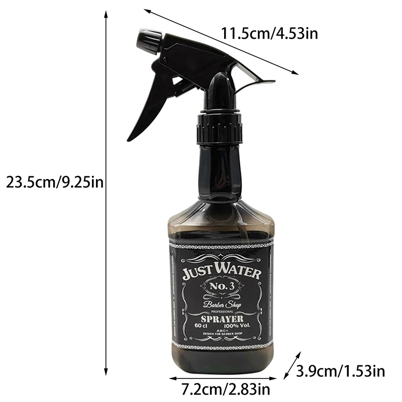 350ML Überzug Barber Haarschnitt Spray Flasche Leere Kontinuierliche Zerstäuber Wasser Sprayer Für Salon Friseur Zubehör Barber Werkzeuge